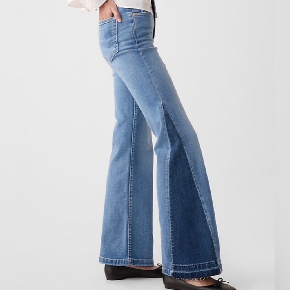 GAP High Rise 70s Flare 31 short
